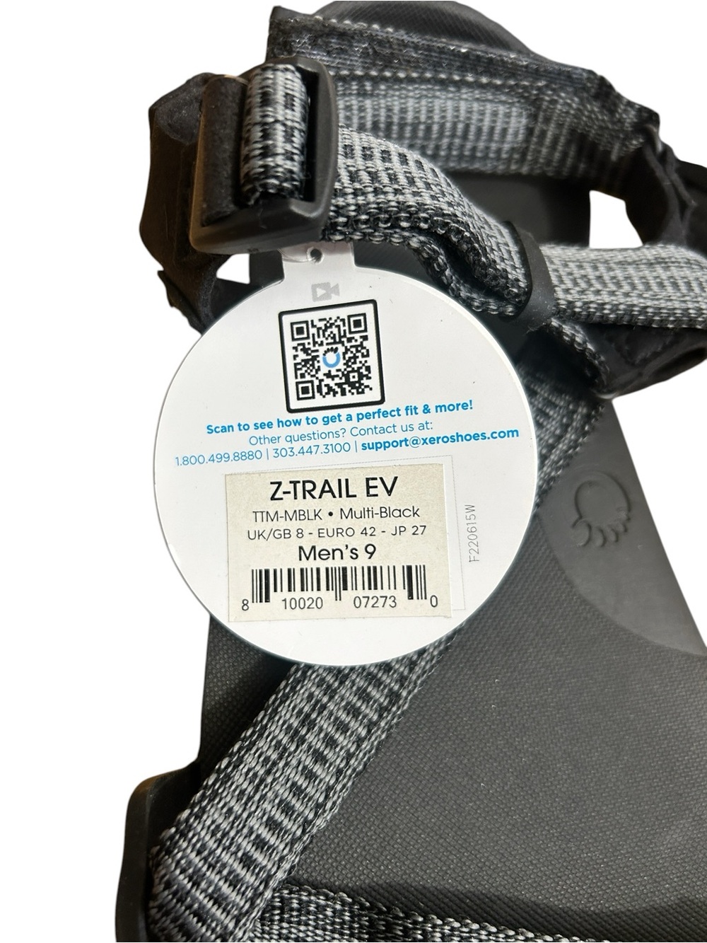 Xero Shoes Men’s 9 Z Trail EV Sandals NWT - Picture 4 of 4